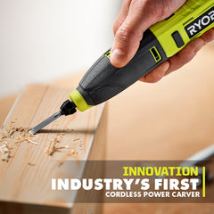 新款Ryobi USB 鋰電 Carver 4V RPC4-120G 2.0Ah*1套裝(美國美行)現貨獨家發售 RYOBI 良明(美國)