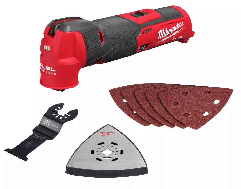 美國MILWAUKEE M12 FUEL™ 擺動式萬用寶多功能工具(淨機) MILWAUKEE美沃奇(美行)