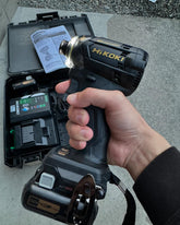 日本黑魂金色(全球限量版)HiKOKI 10.8v /12v 衝擊起子批套裝21700電芯 4.0ah電池高輸出套裝,無刷衝擊起子機 WH12DCA 3LH (BG)(現貨全球限量版220V充電器版本)