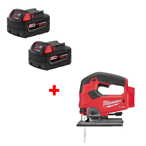 美沃奇Milwaukee M18 XC5.0 電池 2PK+2737-20 M18積梳 MILWAUKEE美沃奇(美行)