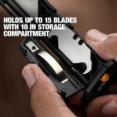 美國TOUGHBUILT RE-LOAD KNIFE BLADES INC 2X美工刀 + 2 個刀片彈匣(現貨) TOUGHBUILT