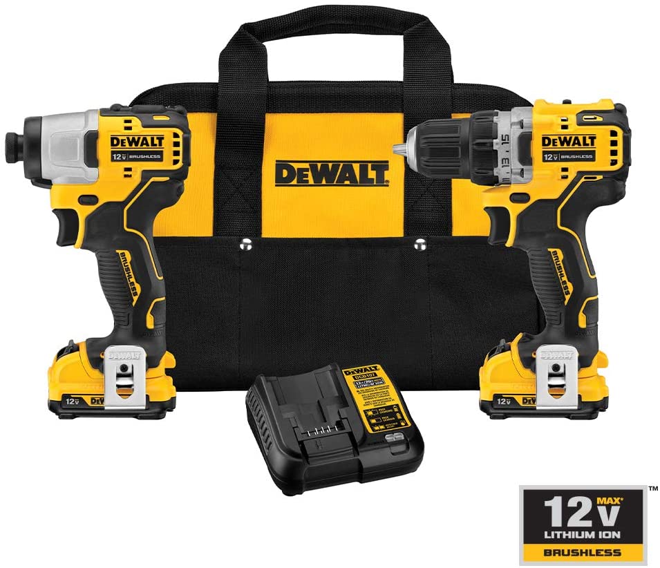 美國美行得偉DEWALT XTREME 12V MAX 無線電鑽組合套裝(現貨) DEWALT得偉(美行)