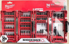 Milwaukee Shockwave 衝擊起子組(74 件) MILWAUKEE美沃奇(美行)