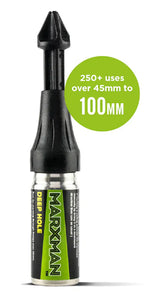 英國製造MARXMAN 工程定位記號筆鑽孔、深孔款標記45-100mm(黑色) 全球小五金&配件