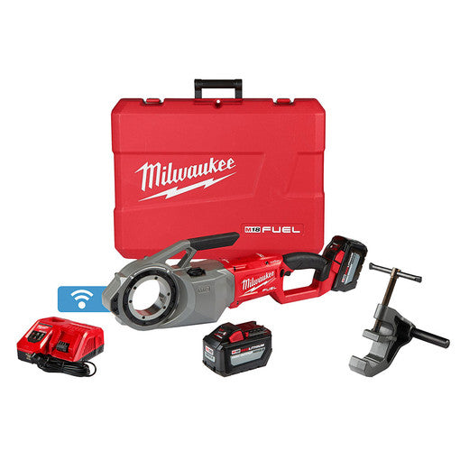 美國Milwaukee M18 FUEL一鍵式無繩無刷管道穿線器套裝,帶 (2) 個 12.0Ah 電池和工具箱(預購) MILWAUKEE美沃奇(美行)
