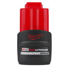 Milwaukee MILWAUKEE M12 REDLITHIUM™ HIGH OUTPUT™ CP2.5 電池*2 MILWAUKEE美沃奇(美行)