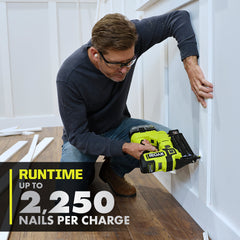 新款美國RYOBI 18V ONE+ HP 無刷 F釘槍 AIRSTRIKE 18GA BRAD NAILER RYOBI 良明(美行)