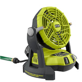 美國RYOBI 18 Volt ONE+ 便攜式鬥頂噴霧風扇(淨機) RYOBI 良明(美行)