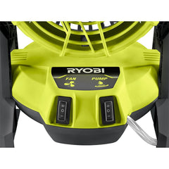 美國RYOBI 18 Volt ONE+ 便攜式鬥頂噴霧風扇(淨機) RYOBI 良明(美行)