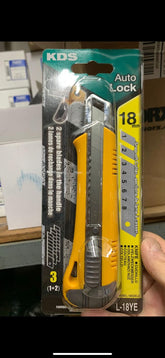 KDS 自動鎖刀 18MM L-18YE(現貨) 家居用品