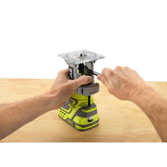 RYOBI 18V ONE+ 無繩固定底座修剪羅機(僅限工具),無需工具深度調整 RYOBI 良明(美行)
