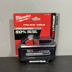 美國Milwaukee M18 紅鋰高輸出 XC6.0電池 (21700電芯)(48-11-1865) MILWAUKEE美沃奇(美行)