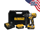 美行得偉DEWALT 20V MAX XR 電鑽無刷,3 段速度雙電5.0AH套裝(預購10-15日) DEWALT得偉(美行)
