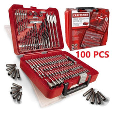 新貨美國CRAFTSMAN 100件批咀套件機械工具套裝拋光組合棘輪套裝 CRAFTSMAN工匠(美行)