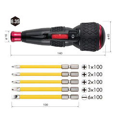 日本製VESSEL電動螺絲批220USB-5附带钻头套装 Vessel(日本製)
