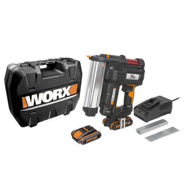 WORX WX840.1 20V 鋰電釘槍 (可打針釘/ 碼釘) WORX 威克士