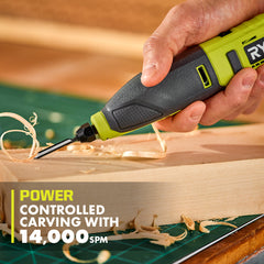 新款Ryobi USB 鋰電 Carver 4V RPC4-120G 2.0Ah*1套裝（美國美行）現貨獨家發售 RYOBI 良明（美國）