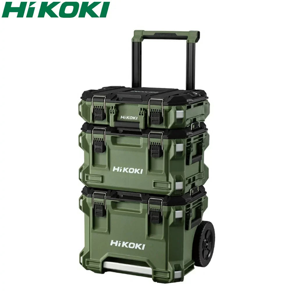 日本🇯🇵高壹 HiKOKI工具箱3件套裝，渣古渣古綠色醒目又有型 HIKOKI