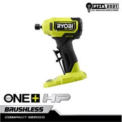 美國RYOBI ONE+ HP 18V 無刷無繩緊湊型 1/4 英寸直角模具研磨機（僅工具） RYOBI 良明（美行）