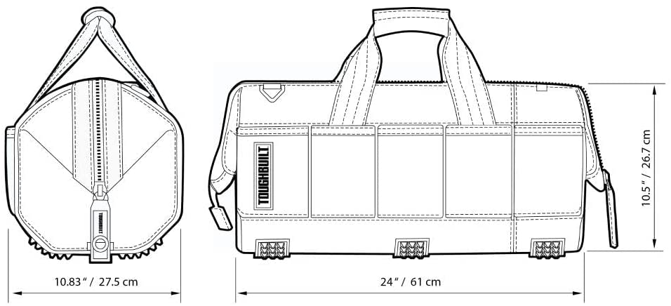 TB - 60 - 20 50公分開口大嘴八角包 TOUGHBUILT