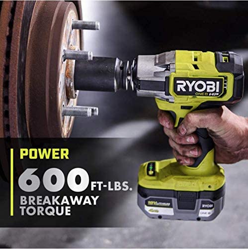 RYOBI - ONE+ HP 18V 無刷無線 4 模式½ 英吋衝擊扳手（現貨） RYOBI 良明（美行）