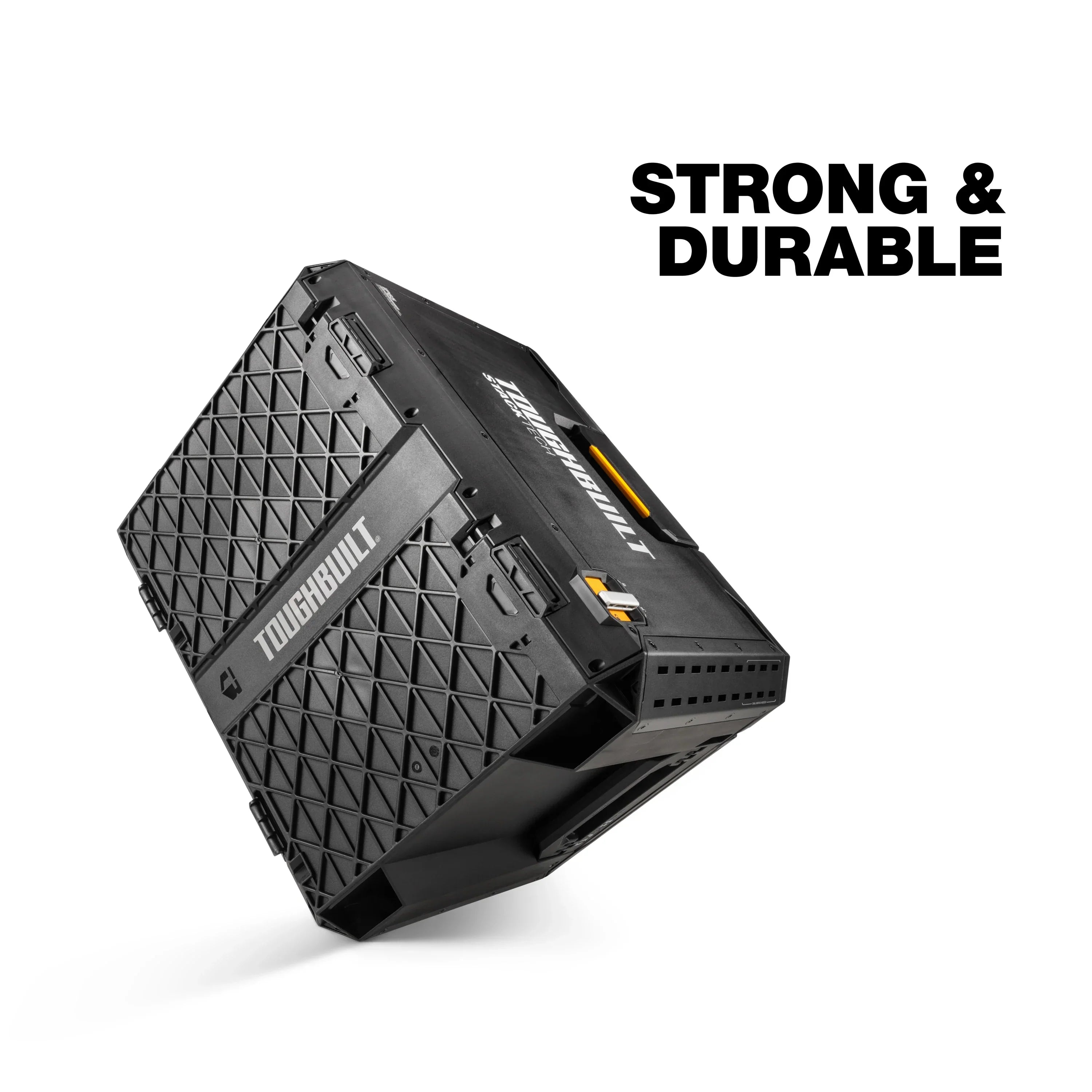 TOUGHBUILT STACKTECH XL 21 吋黑色塑膠可上鎖工具箱 TOUGHBUILT