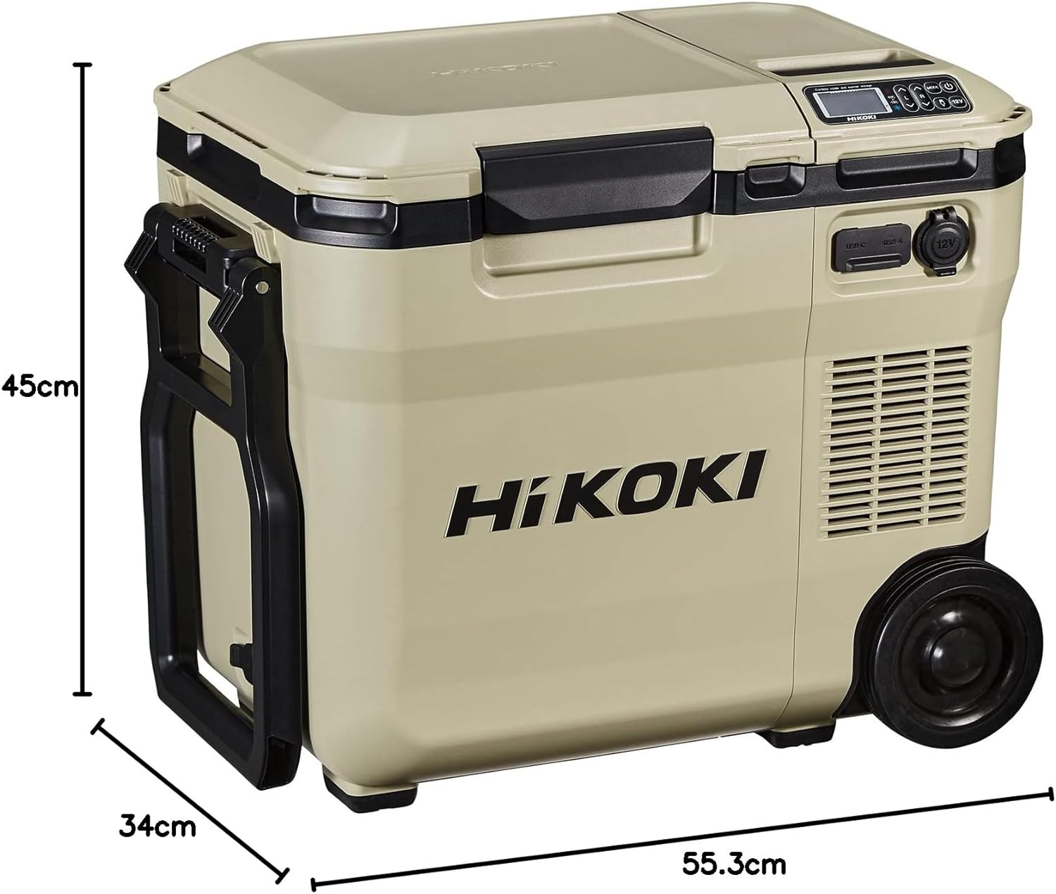 日本限定版HiKOKI 18V 無線冷暖庫沙米色UL18DC迷你冰箱（現貨）