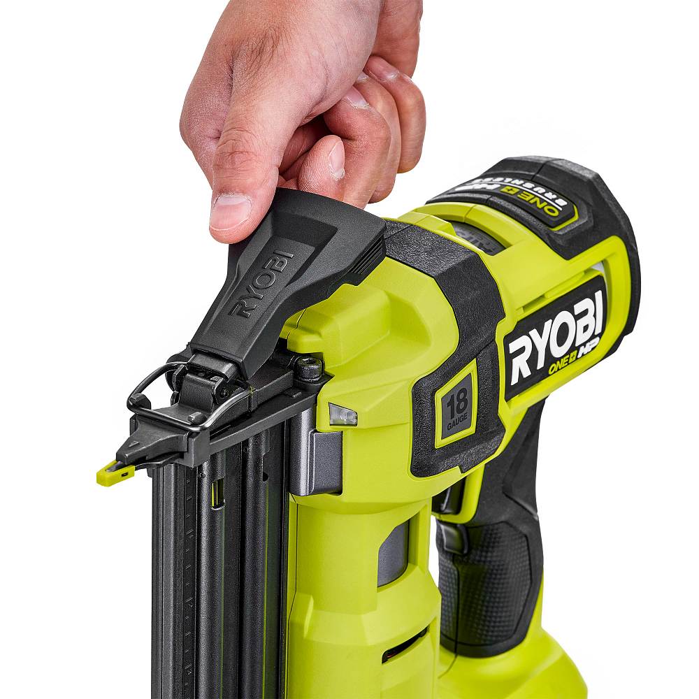 新款美國RYOBI 18V ONE+ HP 無刷 F釘槍 AIRSTRIKE 18GA BRAD NAILER RYOBI 良明（美行）