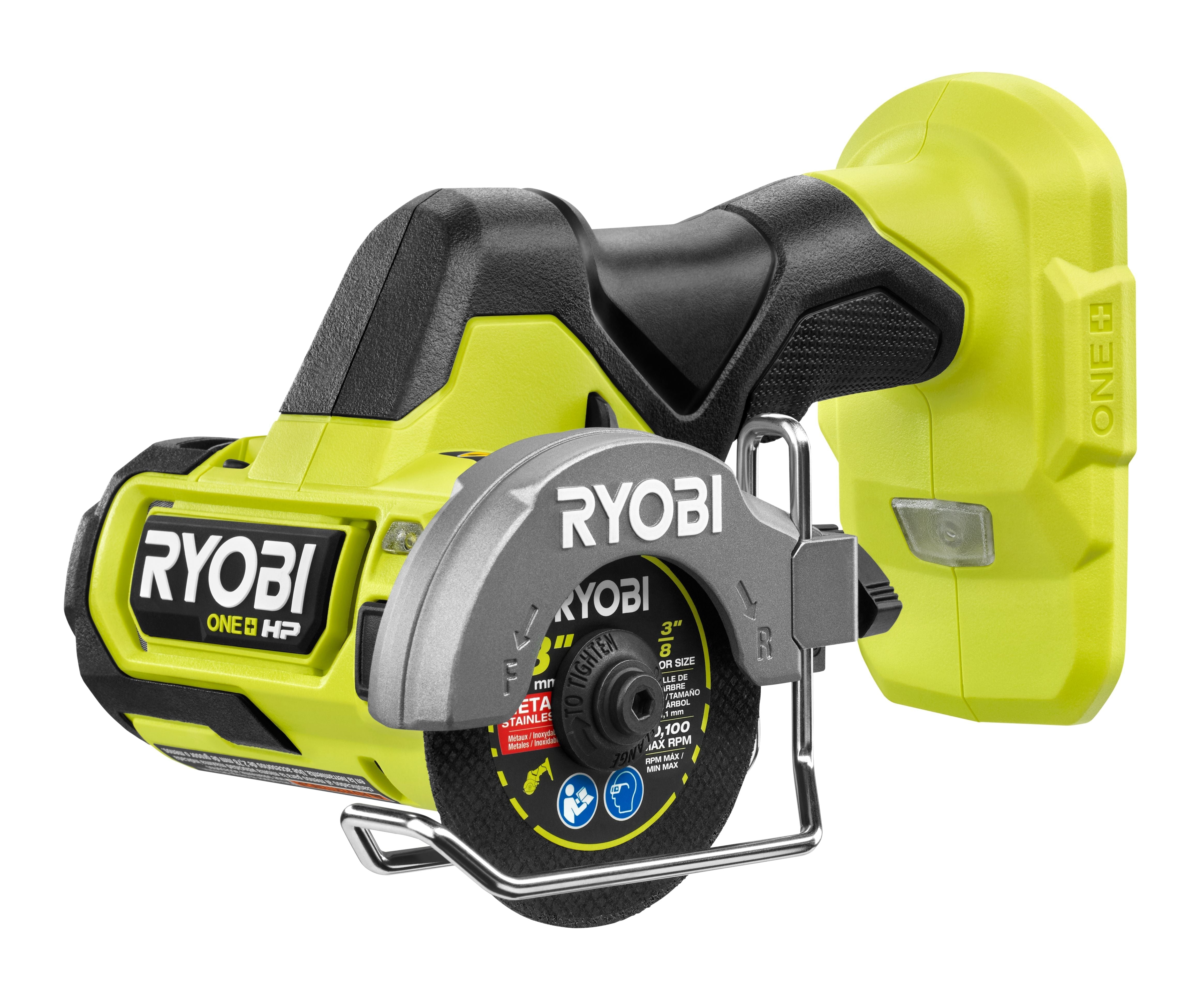 RYOBI ONE+ HP 18V 無刷無繩緊湊型 4件工具組合套裝，帶 (2) 2.0 Ah 電池、充電器和工具包 RYOBI 良明（美行）