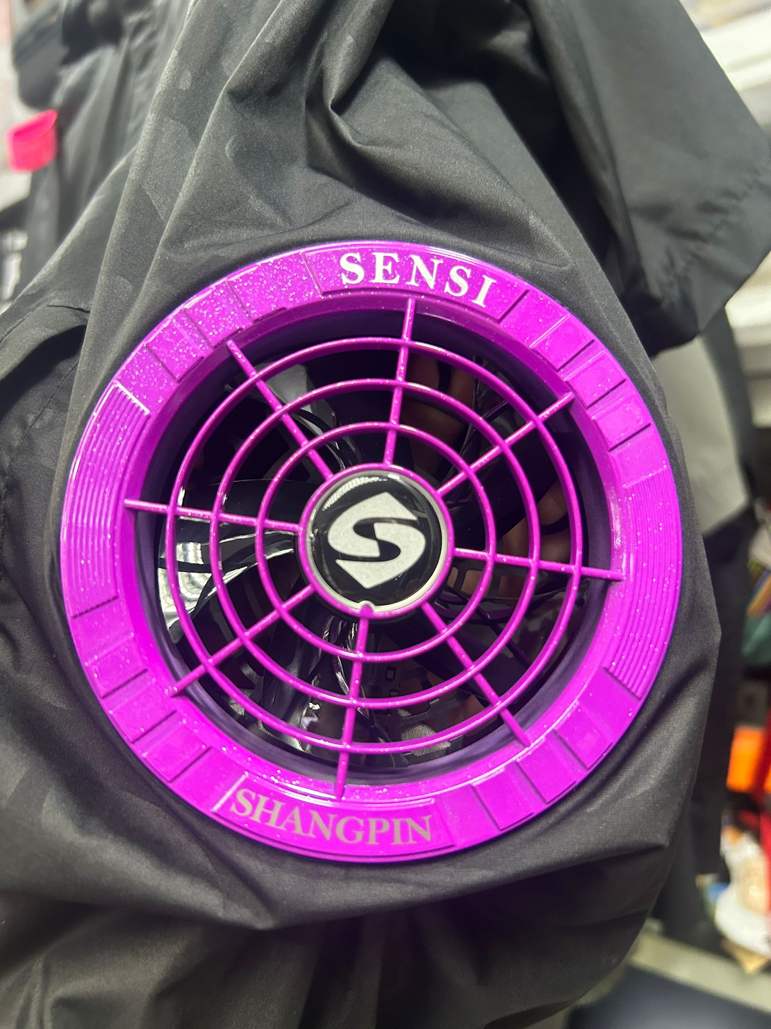 森思 SENSI 32V 高壓電池+紫色風扇套裝（豐業五金香港專供版）搭配BURTLE 更完美 日本直送BURTLE