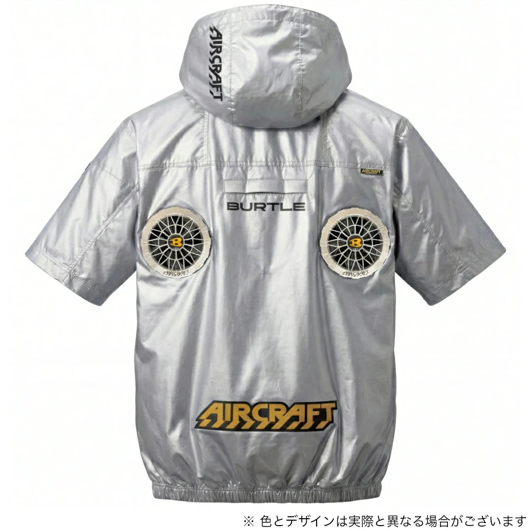 日本BURTLE 飛機空調工作服 AC10 AC10-2  30V 風扇+電池+服裝套裝[限量銀色] 預購6月底發貨 日本Burtle